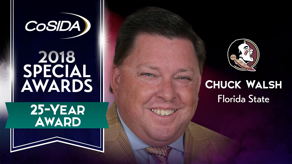 Special Awards Salute: Chuck Walsh (Florida State University), 25-Year Award